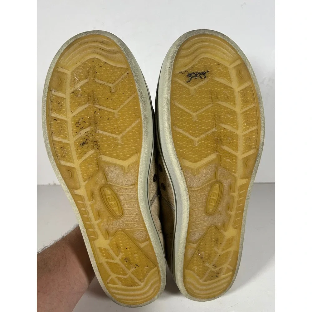 Keen Eldon Harvest Leather Low Top Sneaker Shoes Mens 11.5